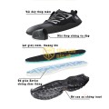 Giày bảo hộ lao động Zboot Z125 thiết kế thể thao núm vặn, siêu nhẹ, siêu êm chân, Size 41