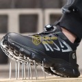 Giày bảo hộ lao động Zboot Z125 thiết kế thể thao núm vặn, siêu nhẹ, siêu êm chân, Size 41