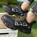 Giày bảo hộ lao động Zboot Z125 thiết kế thể thao núm vặn, siêu nhẹ, siêu êm chân, Size 41