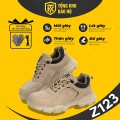 Giày bảo hộ lao động Zboot Z123 thoáng khí, chống đinh, chống đập ngón, Size 42