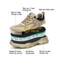 Giày bảo hộ lao động Zboot Z123 thoáng khí, chống đinh, chống đập ngón, Size 42
