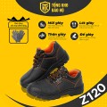 Giày bảo hộ lao động Zboot Z120 da cao cấp, chống đinh, chống trượt, Size 42