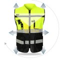 Áo bảo hộ gile phản quang thoáng khí, độ bền cao, thiết kế đẹp TK36