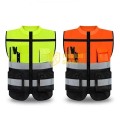 Áo bảo hộ gile phản quang thoáng khí, độ bền cao, thiết kế đẹp TK36