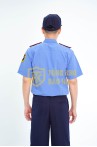 Đồng phục bảo vệ BH04 ngắn tay cao cấp dáng suông sơ vin gọn gàng