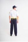 Đồng phục bảo vệ ngắn tay BH08 dáng suông, sơ vin, vải cao cấp