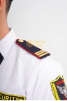 Đồng phục bảo vệ ngắn tay BH08 dáng suông, sơ vin, vải cao cấp