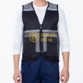 Áo gile phản quang kaki cao cấp phối lưới thoáng mát, bền đẹp TK63, Size XL - Màu xanh neon