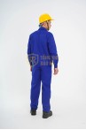 Đồng phục công nhân TK42 cao cấp, quần áo công nhân màu xanh dương, Size M