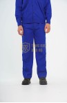 Đồng phục công nhân TK42 cao cấp, quần áo công nhân màu xanh dương, Size M