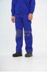 Đồng phục công nhân TK42 cao cấp, quần áo công nhân màu xanh dương, Size M