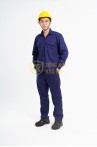 Mẫu hot nhất 2023 - Quần áo công nhân TK43 màu xanh tím than, Size M