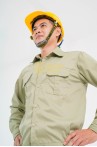 Đồng phục công nhân TK44 cao cấp, quần áo công nhân thoáng mát, Size M