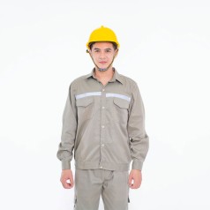 Đồng phục công nhân TK52 thời trang hiện đại, quần áo công nhân cao cấp, Size M