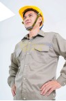 Đồng phục công nhân TK52 thời trang hiện đại, quần áo công nhân cao cấp, Size M
