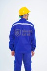 Mẫu hot nhất 2023 - Đồng phục công nhân TK53, Quần áo công nhân cao cấp, Size M