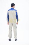 Quần áo bảo hộ lao động TK04 cao cấp, thoáng mát cho kỹ sư, kỹ thuật, Size M - Vải kaki liên doanh