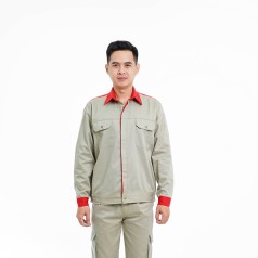 Quần áo bảo hộ lao động TK09 dành cho kỹ sư, nhân viên kỹ thuật siêu bền, Size M - Vải kaki liên doanh