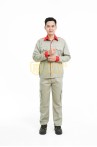 Quần áo bảo hộ lao động TK09 dành cho kỹ sư, nhân viên kỹ thuật siêu bền, Size M - Vải kaki liên doanh