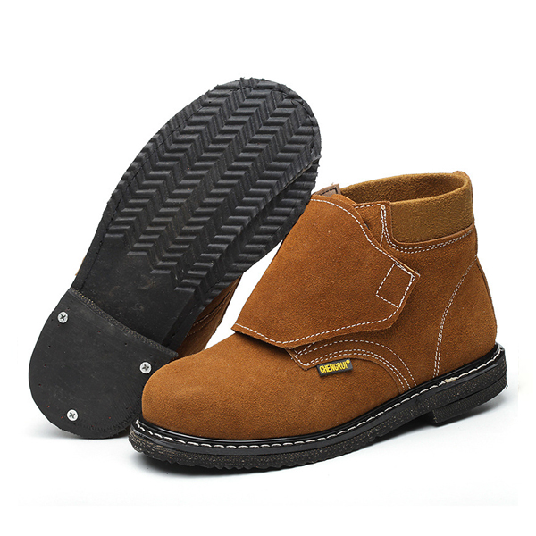 Giày bảo hộ lao động cho thợ hàn Z106 chống cháy, chống dập ngón cao cấp