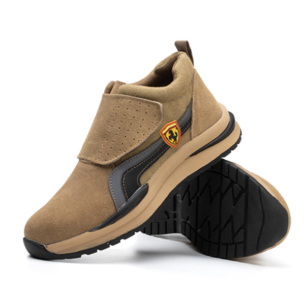 [Ưu đãi tặng kèm găng tay] Giày bảo hộ thợ hàn Z103 da bò chống tia lửa hàn, chống dập ngón cao cấp