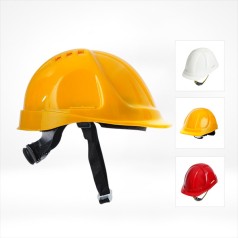 Mũ bảo hộ Nhật Quang có lỗ thoáng khí M112, Màu vàng