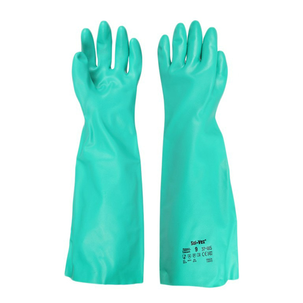 Găng tay cao su chống hóa chất Ansell Solvex 37-185 T127