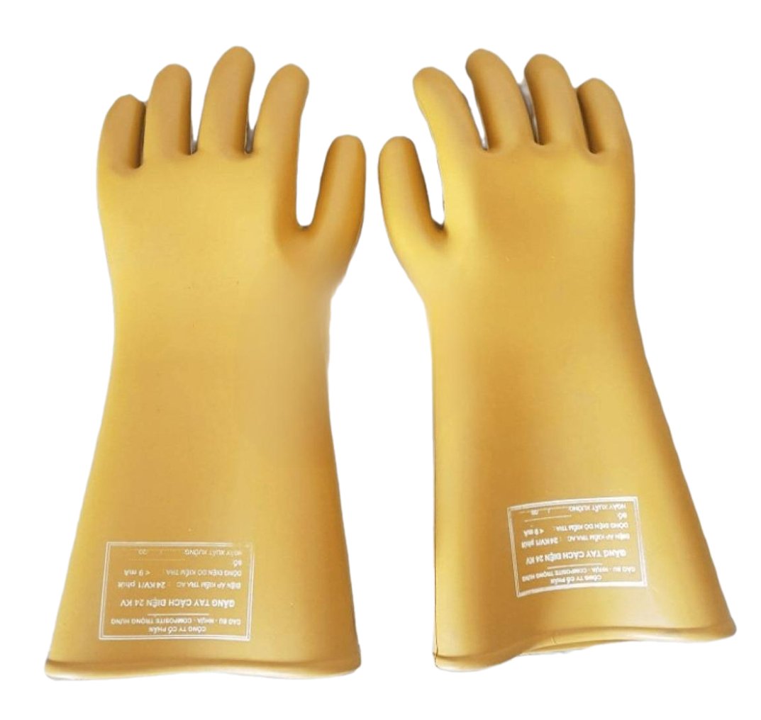 Găng tay cao su cách điện 15KV VICADI T112