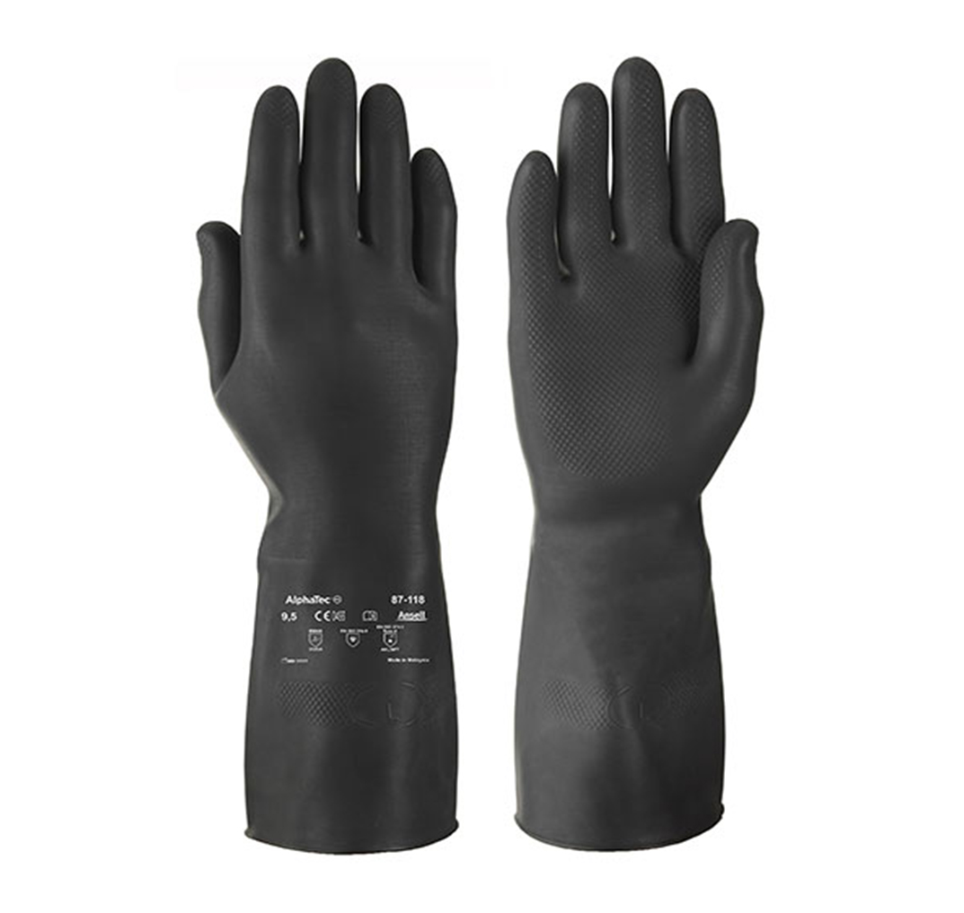 Găng chống hóa chất và Axit Ansell 87-118 T124