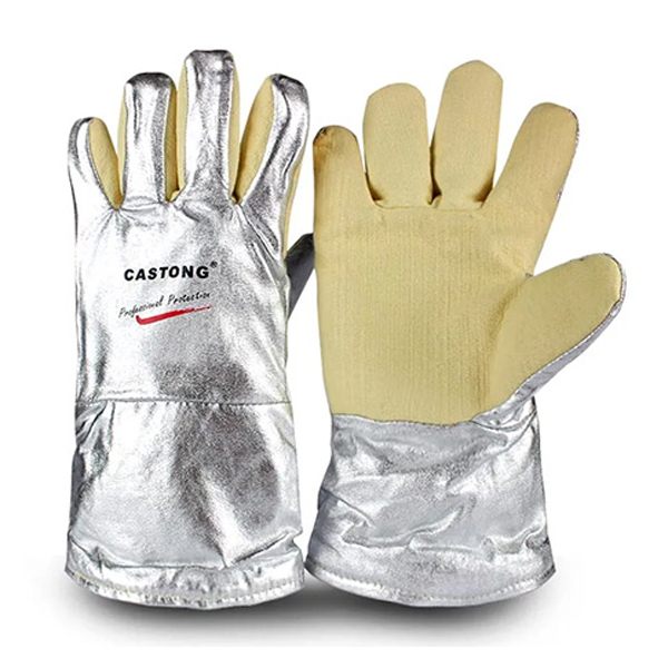 Găng tay chịu nhiệt 500 độ C chống cháy CASTONG YERR15-34 T104