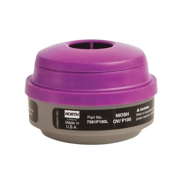 Phin lọc độc khí OV và bụi hơi dầu Honeywell 7581P100L N121