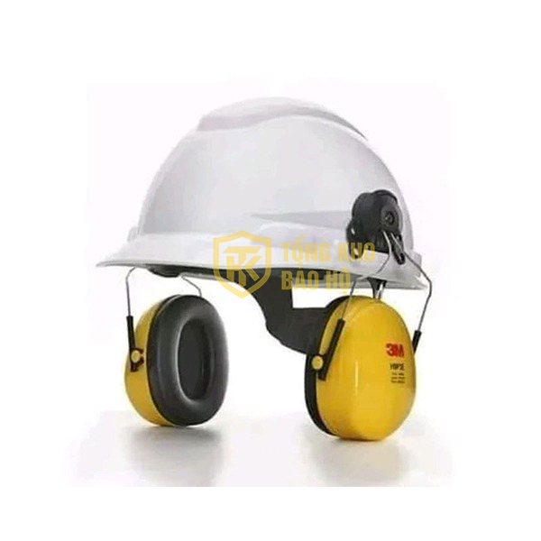 Chụp tai giảm ồn gắn nón độ giảm ồn 23dB 3M H9P3E B106