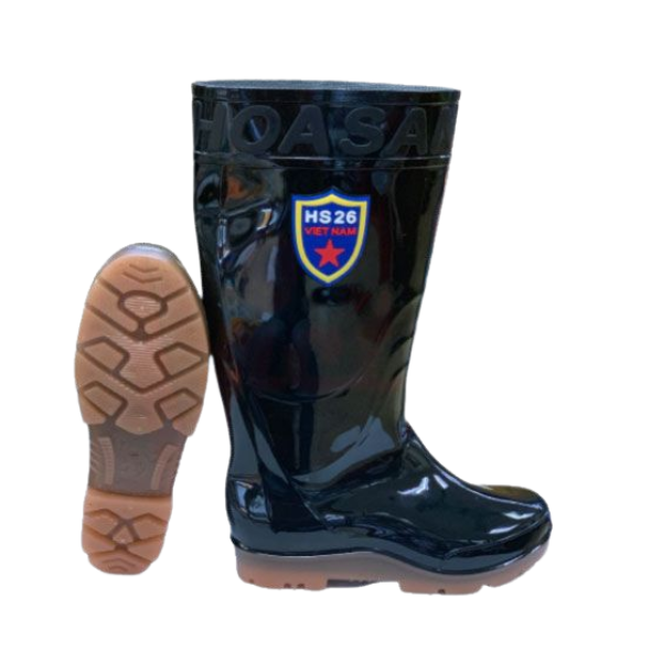 Ủng bảo hộ Hoa San - Màu xanh, đen U107