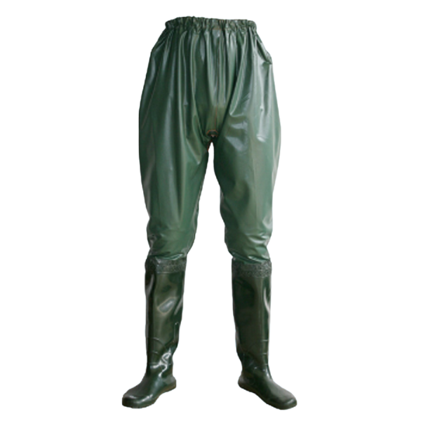 Ủng Liền Quần Hoa San Chống Nước - Màu xanh U111