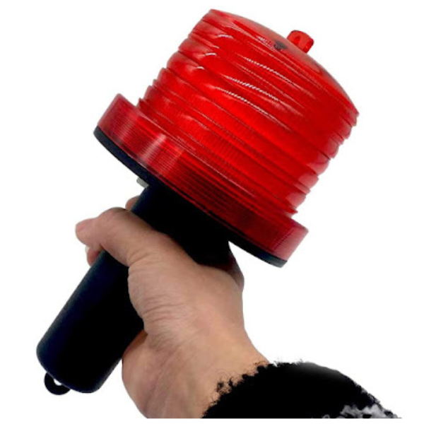 Đèn cảnh báo năng lượng mặt trời dạng cắm cọc tiện dụng A114