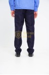 Đồng phục bảo vệ BH01 dáng bo đai dài tay thoải mái, gọn gàng, Size M - Áo vải si + quần 2/1