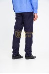 Đồng phục bảo vệ BH01 dáng bo đai dài tay thoải mái, gọn gàng, Size M - Áo vải si + quần 2/1