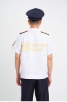 Áo bảo vệ ngắn tay BH06A bo gấu gọn gàng, vải thoáng mát, Size L