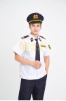 Áo bảo vệ ngắn tay BH06A bo gấu gọn gàng, vải thoáng mát, Size L