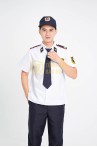 Áo bảo vệ ngắn tay BH06A bo gấu gọn gàng, vải thoáng mát, Size L