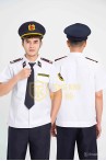 Áo bảo vệ ngắn tay BH06A bo gấu gọn gàng, vải thoáng mát, Size L