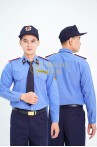 Áo bảo vệ dài tay BH03A dáng suông không bo gấu, ít nhăn, bền màu, Size L - Vải kate Sill
