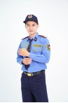 Áo bảo vệ dài tay BH03A dáng suông không bo gấu, ít nhăn, bền màu, Size L - Vải kate Sill
