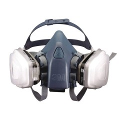 Mặt nạ phòng độc hóa chất 3M 7501, 3M 7502 N112, Mặt nạ 3M 7501 (SIZE S) không Phin