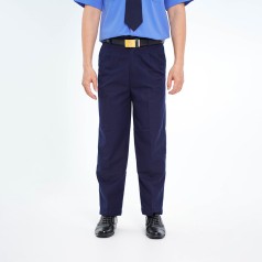 Quần bảo vệ BH15 màu xanh than, chất liệu vải casmer cao cấp, Size M