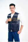 Áo bảo hộ gile phản quang phối lưới siêu bền thoáng mát TK33, Size L - Màu Xanh Chuối