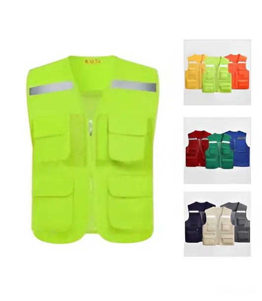 Áo bảo hộ gile phản quang phối lưới siêu bền thoáng mát TK33