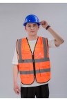 Áo bảo hộ gile phản quang có túi siêu nhẹ thoáng mát TK32, Màu Xanh Chuối