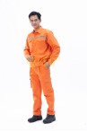 Quần áo bảo hộ điện lực TK10 chất liệu cao cấp, bền màu, không xù vải , Size M - Vải pangrim thường