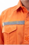 Quần áo bảo hộ điện lực TK10 chất liệu cao cấp, bền màu, không xù vải , Size M - Vải pangrim thường